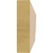 Ekena Millwork 2in. W x 8in. H x 24in. L Alpine Woodgrain TimberThane Rafter Tail, Primed Tan RFTUR02X08X24ALPRCPR - alternate 4